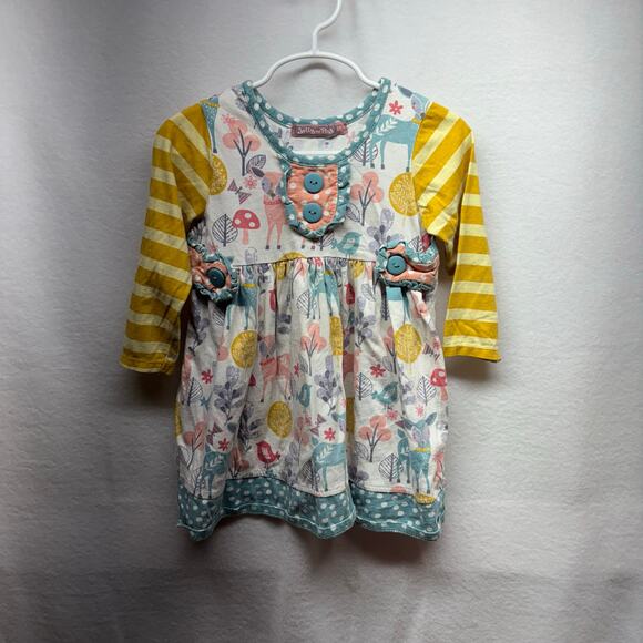 Jelly the Pug Woodland Dress - Size 2T - Adorable! - Picture 1 of 8